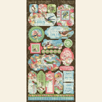 Graphic 45 Bird Watcher Stickers (4502214)