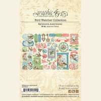 Graphic 45 Bird Watcher Die-cut Assortment (4502216)