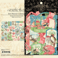 Graphic 45 Bird Watcher Die-cut Assortment (4502216)