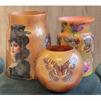 11/11/2025 + 28/11/2025- Workshop decoupage reverse op vaas  (WS Decoupage reverse)