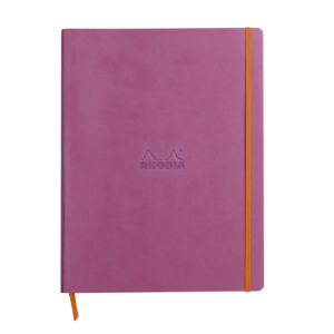 Rhodiarama cahier souple A4+ JONQ 160p L - Lila (117711C)