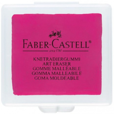 Faber-Castell Kneadable Eraser (Magenta) (FC-127124)