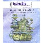 IndigoBlu Collectors Edition no.66 Steamwork Manor Rubber Stamps (IND1241)