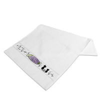 Sublimatie handdoek van katoen met een polyester boord. (BWHD-30-W)