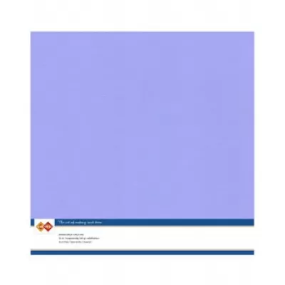 Card Deco Linen Cardstock 30,5x30,5 cm Lavender (10pcs) (LKK-SC61)