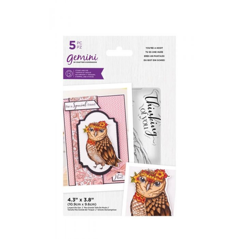 Gemini You're a Hoot Stamp & Die (GEM-STD-YAHOO)