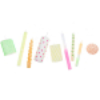 Rico-Design Candle liner Set Neon, 6-tlg (501277)