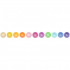 Rico-Design itoshii - Ponii Beads, matt rainbow (600202)