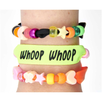 Rico-Design itoshii - Neon grosgrain ribbon bracelets (600267)