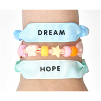 Rico-Design itoshii - Pastel grosgrain ribbon bracelets (600269)