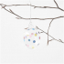 Rico-Design Glass egg with dots (700541)