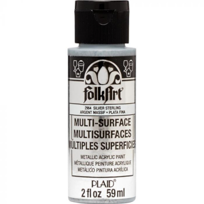 FolkArt • Multi-Surface metallic Sterling silver 59ml (3028-2964)