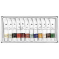 Rico-Design ART Acrylic Set Earthy colours, 12x12ml (800037)
