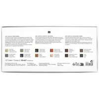 Rico-Design ART Acrylic Set Earthy colours, 12x12ml (800037)