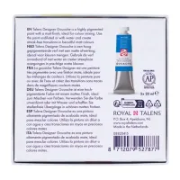 Royal Talens Gouache Extra Fijn mengset | 5 x 20 ml tubes (08820415)