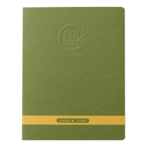 Clairefontaine CroK'BooK 24 ivoorkl bl 90g 17x22cm - groen (60311C-groen)