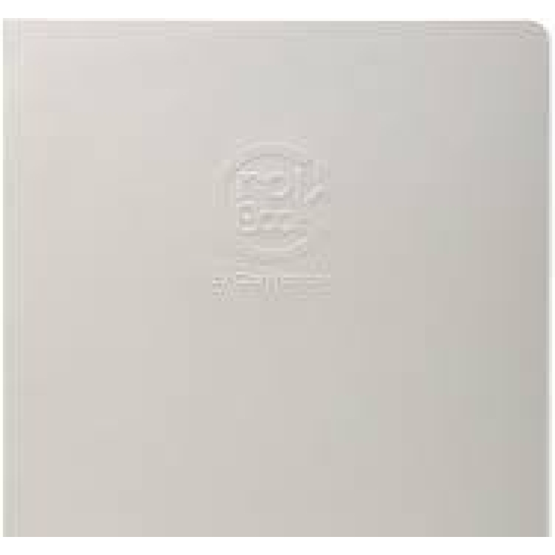 Clairefontaine CroK'BooK 17x11cm horizontaal 24 blad 90g - Lila (6034C-grijs)