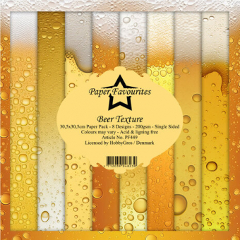 Paper favourites Beer Texture 12x12 Inch Paper Pack (PF449)