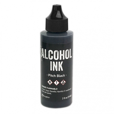 Tim Holtz Alcohol Ink Pitch Black 2 fl oz (TAG76230)