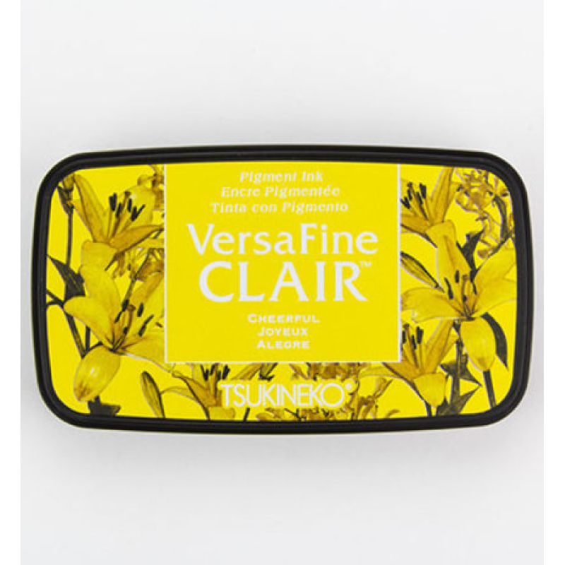 Tsukineko VersaFine Clair Inkpads Cheerful (VF-CLA-901)