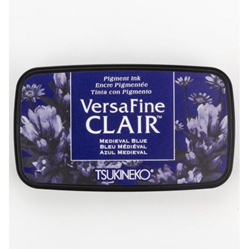 Tsukineko VersaFine Clair Inkpads Medieval Blue (VF-CLA-651)