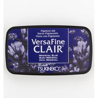 Tsukineko VersaFine Clair Inkpads Medieval Blue (VF-CLA-651)