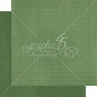 Graphic 45 Blossom 12x12 Inch Patterns & Solids Paper Pad (4502161)