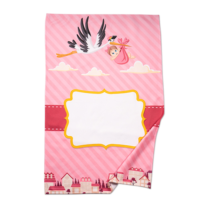 Sublimatie - Microfiber fleecedeken maat 60 x 90 cm (BVH-PP60-GIRL)