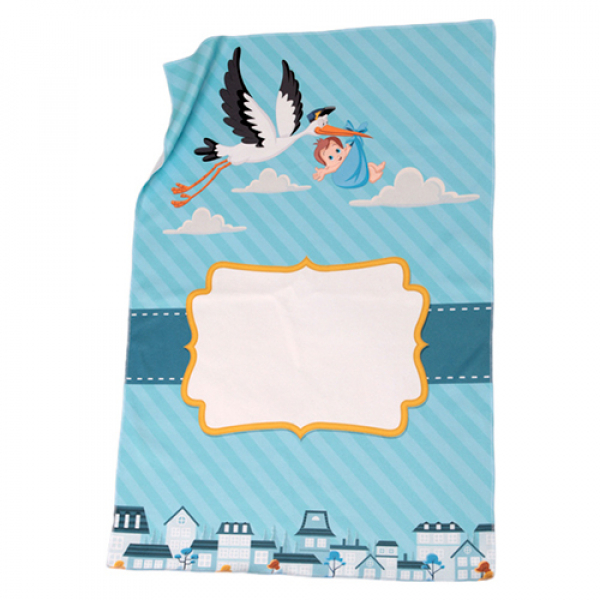 Sublimatie - Microfiber Fleese deken 60 x 90 cm (BVH-PP60-BOY)