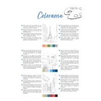 Clairefontaine ODELIA, Bloc 20F A4 250g, Les villes (95742C)