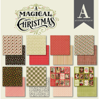 Authentique A Magical Christmas 6x6 Inch Paper Pad (AMC010)