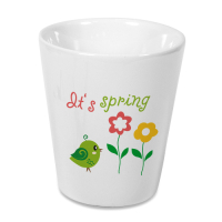 Sublimatie Bloempot van ceramic 10oz (POT-10)