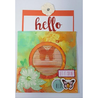 Uchi's Design Animation Clear Stamp Vertical Butterfly (AS7)