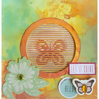 Uchi's Design Animation Clear Stamp Vertical Butterfly (AS7)