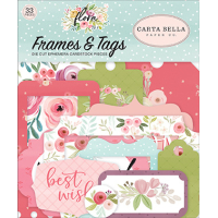 Carta Bella Flora No.3 Frames & Tags (CBF117025)