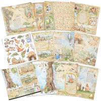 Ciao Bella AESOP'S FABLES PAPER PAD 8"X8" (CBH046)
