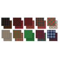 Craft Consortium Essential Craft Papers 12x12 Inch Paper Tartan (CCEPAD023)
