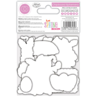 Craft Consortium Let Spring Begin Chipboard Ephemera (CCEPH007)