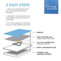 Couture Creations Rosy Cut, Foil & Emboss Die (CO725845)