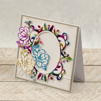 Couture Creations Magnolia Frames Cut, Foil & Emboss Die (CO726759)