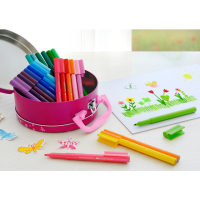 Faber-Castell Viltstift Connector handtas (33 pcs) (FC-155537)