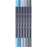 Faber-Castell Sketchmarker Goldfaber etui 6 stuks Product design op alcoholbasis (FC-164806)