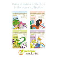 Avenue Mandarine Graffy Pop Number, Katten (GY156C)