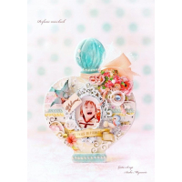 Memory Place Perfume Bottle Chipboard (MP-58399)