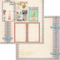 Memory Place Vintage Recipes 6x6 Inch Paper Pack (MP-60283)