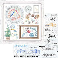 Memory Place Winter Wonderland 6x6 Inch Paper Pack (MP-60319)