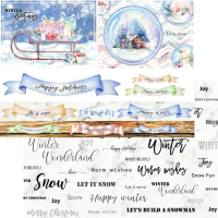 Memory Place Winter Wonderland A4 Paper Pack (MP-60335)