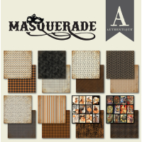 Authentique Masquerade 6x6 Inch Paper Pad (MQR010) ( MQR010)