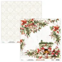Mintay Holly Jolly 12x12 Inch Scrapbooking Paper Set (MT-HOL-07)