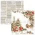 Mintay Holly Jolly 12x12 Inch Scrapbooking Paper Set (MT-HOL-07)